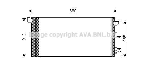 AVA QUALITY COOLING Kondensaator,kliimaseade FTA5293D